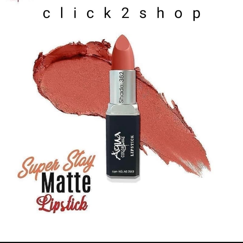 Aqua Matt Lipstick