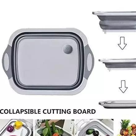 Multifunction Collapsible cutting board