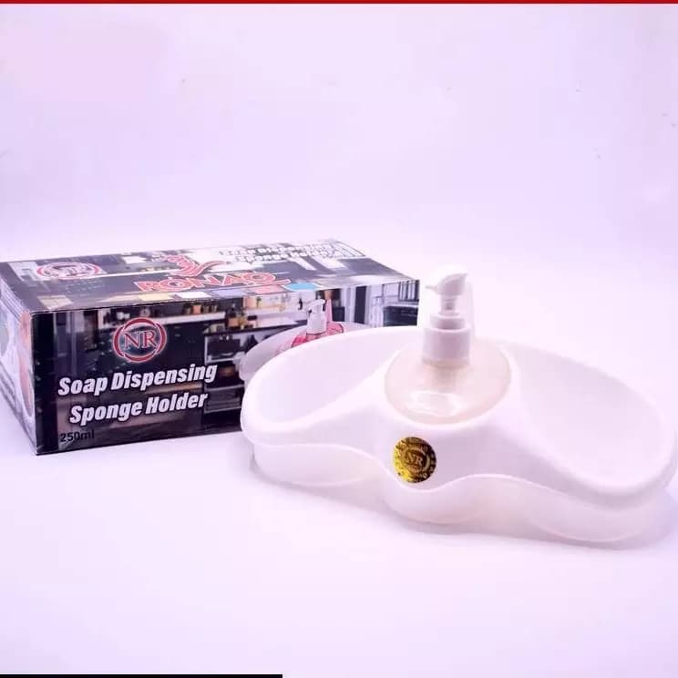Soap Dispenser & Sponge Holder