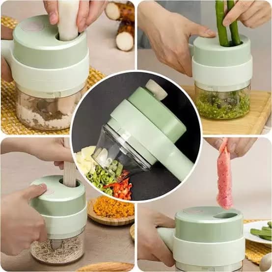 4 in 1 Electric Handheld Food Chopper